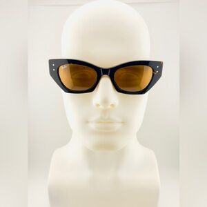 Ray-Ban Zena Bio-Based Women Sunglasses Polished Havana Frame with Brown Lenses